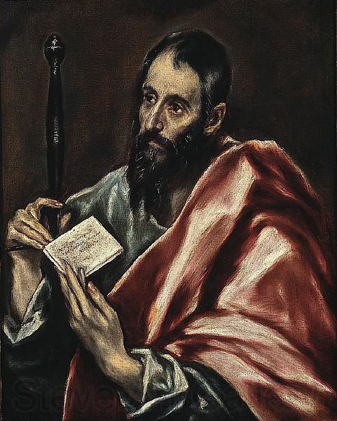 El Greco St. Paul Norge oil painting art